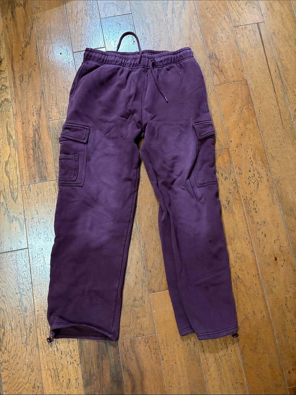 Zumiez Men's Plum Cargo Joggers - Deep Purple Sweatpants
